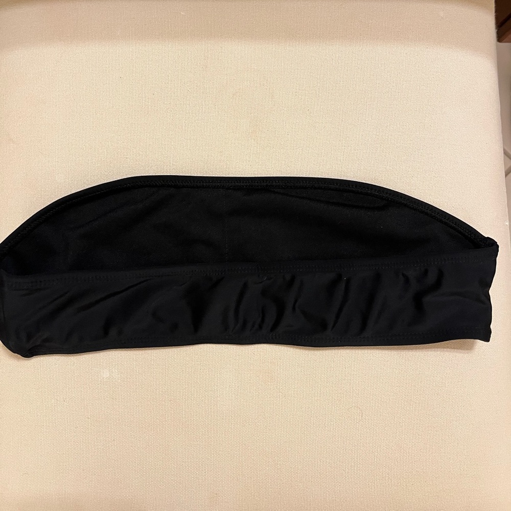 Boutine LA Bandeau Manhattan Black Bikini Top L